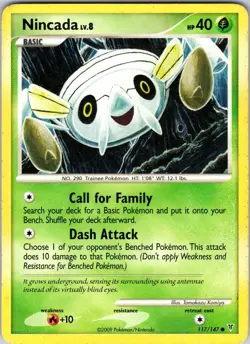 Nincada 117 Supreme Victors Pokemon TCG LP Normal - Image 1