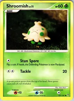 Shroomish 127 Supreme Victors Pokemon TCG LP Normal - Image 1