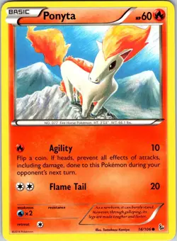 Ponyta 14/83 Generations Pokemon NM Normal - Image 1