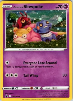 Galarian Slowpoke - SWSH126 SWSH: Sword & Shield Promo Cards Pokemon NM Holo - Image 1