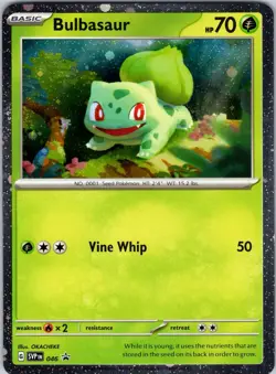Bulbasaur - (Cosmos Holo) 046 SV: Scarlet & Violet Promo Cards Pokemon NM Holo - Image 1