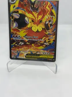Pokemon TCG Mega Emboar EX 273/217 Ascended Heroes SIR NM English - Image 2