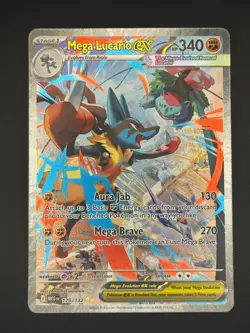 Pokemon - Mega Lucario EX - 179/132 Mega Evolutions - SIR - Near Mint - Image 1