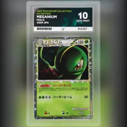 Pokemon TCG - Meganium Prime Holo 009/070 Soul Silver Collection GEM MINT ACE 10 - Image 1