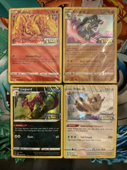 Pokemon Brilliant Stars Build & Battle Complete Set Four Sealed Decks w/Promos - Image 1