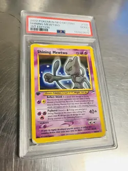 2002 Pokemon Shining Mewtwo 1st Edition Neo Destiny Holo 109/105 - Image 5