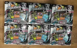 Pokemon Black Bolt & White Flare Poster Collection Case (6 Boxes) - Image 1
