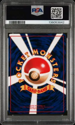 1998 POKEMON JPN VENDING SER II #145 ZAPDOS PSA 10 - Image 2