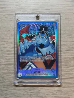 Jinbe Leader Alt Art OP14-040 One Piece THE AZURE SEA'S SEVEN English NM - Image 1