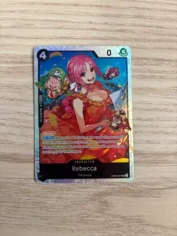 OP05-091 Rebecca English SR NM One Piece TCG Card Game - Image 1