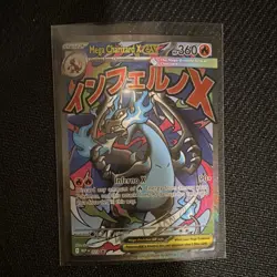 Mega Charizard X EX 023 Promo Holo Pokemon TCG Card - Image 1