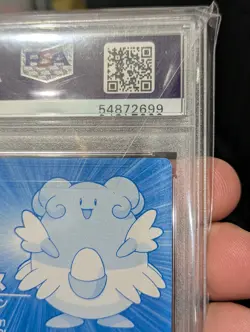 Pokemon Card 2001 PSA 10 BLISSEY Holo Foil Japanese SILVER Meiji Promo POP 25 - Image 5