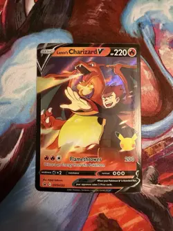 Lance's Charizard V SWSH133 SWSH: Sword & Shield Promo Celebrations Card NM - Image 1