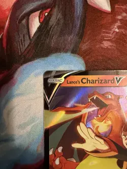 Lance's Charizard V SWSH133 SWSH: Sword & Shield Promo Celebrations Card NM - Image 2