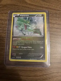 Pokemon TCG Rayquaza Dragon Vault Promo Holo Card 11/20 - Image 1