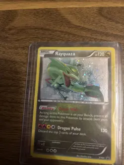 Pokemon TCG Rayquaza Dragon Vault Promo Holo Card 11/20 - Image 3