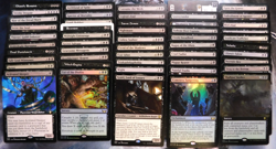 MTG Rare lot - 50 Cards - Mono Black - 5 foil/full art guaranteed + Legendary - Image 1