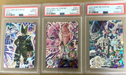 Dragon Ball Heroes Z-Boss Set PSA 10 Cell Frieza Buu 3-Card Gem Mint - Image 1