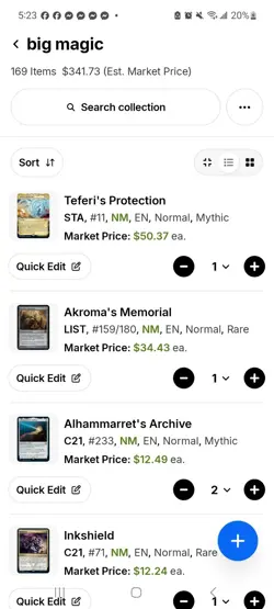 169 MTG Magic The Gathering Tcg Mythics & Rares - Image 2