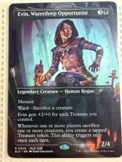 Evin, Waterdeep Opportunist #26 - SLX Cards - R - Normal - Image 1