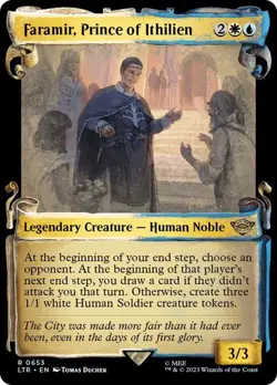 MTG - Faramir, Prince of Ithilien - Silver Foil - Lord of the Rings - Magic - Image 1