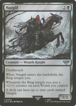 MTG Nazgul (0334) *Foil* Base Variant The Lord of the Rings MT/NM Free Ship - Image 1