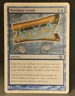 Mtg 💥💥 Merchant Scroll 💥💥 8th Edition Regular MT/NM Magic The Gathering - Image 1