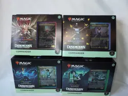 Magic The Gathering Duskmourn House of Horror Commander Deck Set of 4 Free Ship - Image 1