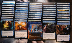 MTG Rare Lot - Mono Blue - 50 Rares - w/ 5 Foil/Full Art + 2 Legendaries - Image 1