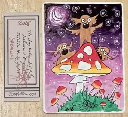 MTG ARTIST PROOF MTG Phyrexian Gremlins AP Sketch Art Amy WEBER - Image 1