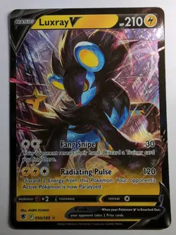 Luxray V 050/189 - Astral Radiance Ultra Rare Full Art Holo Pokemon TCG - NM/M - Image 1