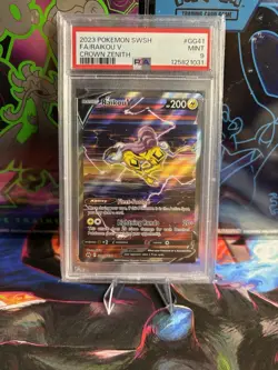 Pokemon TCG Raikou v Crown Zenith: Galarian Gallery Holo Ultra Rare #GG41 PSA 9 - Image 1
