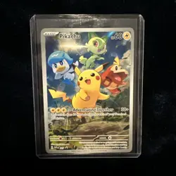 Pikachu - 027 (Pokemon Center Exclusive) 027 Sv: Scarlet & Violet Promo Sealed - Image 1