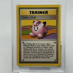 1999 Pokemon Clefairy Doll #70 Base Set Unlimited PSA 10 Gem Mint - Image 3