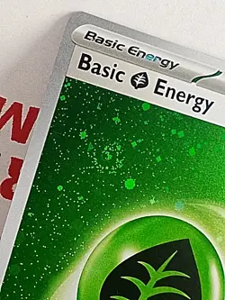 Pokemon 151 Grass Energy HD Swirl Cosmos 001 Basic SEND OFFERS - Image 2