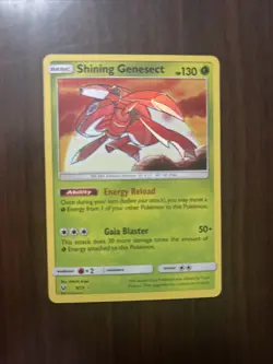 Shining Genesect 9/73 Pokemon Shining Legends Holo NM 9/73 - Image 1