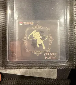 Pokemon 24k Gold Stickers Striking Candy COMPLETE Set w/Mew, Gengar and Errors - Image 1