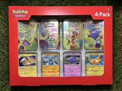 Pokemon 151 4 Pack Mini Tin Bundle Gengar Arcanine - Image 1