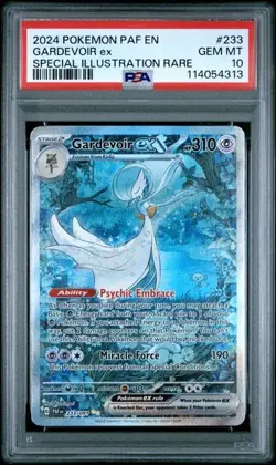 2024 POKEMON PAF EN-PALDEAN FATES SPECIAL ILLUSTRATION RARE GARDEVOIR EX PSA 9 - Image 1