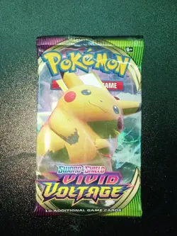 Pokemon TCG Vivid Voltage Booster Pack Sealed - Image 1