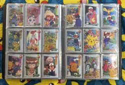 Pokemon Charizard (126 Lot) HOLO Prism Stickers Collection Binder 1998 Nintendo - Image 1