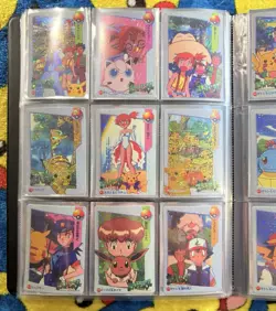 Pokemon Charizard (126 Lot) HOLO Prism Stickers Collection Binder 1998 Nintendo - Image 4