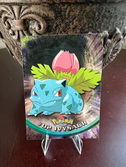 Ivysaur #2 — 1999 Topps Pokemon Series holo - Image 1