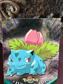 Ivysaur #2 — 1999 Topps Pokemon Series holo - Image 3