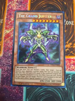 Yu-Gi-Oh! The Grand Jupiter DRL3-EN008 Secret Rare 1st Edition Near Mint - Image 1