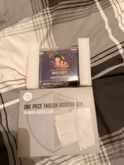 One Piece Card Game OP-01 Romance Dawn Booster Box, English, White Bottom - Image 1