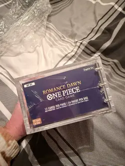 One Piece Card Game OP-01 Romance Dawn Booster Box, English, White Bottom - Image 3