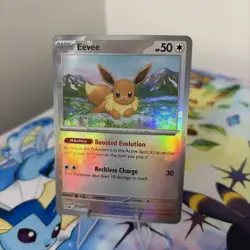 Pokemon TCG Evolutions Eevee Holo Prismatic Card 074/131 Master Ball - Image 1