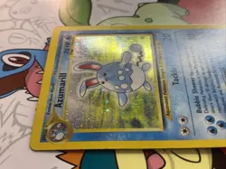 Azumarill - 2/111 - Pokemon Neo Genesis Unlimited Holo Rare Card WOTC MP - Image 2