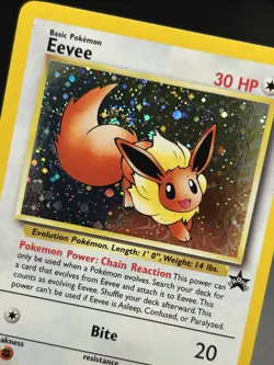 EEVEE Pokemon Card - WOTC Black Star Promo - #11 - HOLO - NM (C) - Image 4